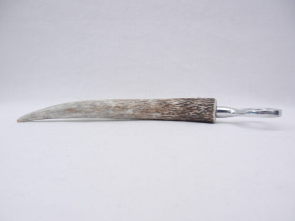 DSCN3549 Scottish Red Deer Antler Bottle Opener with Keyring