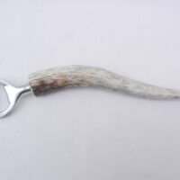 DSCN3550 Scottish Red Deer Antler Bottle Opener with Keyring