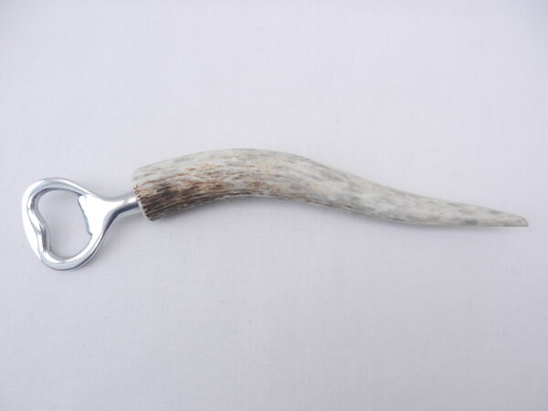 DSCN3550 Scottish Red Deer Antler Bottle Opener with Keyring