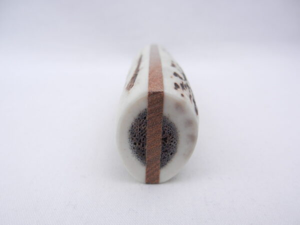 DSCN3589 Natural Sgian Brew in Red Deer Stag Antler with Wych Elm centre