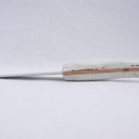 DSCN3617 Natural Sgian Dubh in Scottish Red Deer Antler with Wych Elm centre