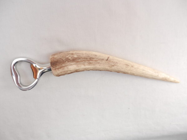 DSCN4058 Scottish Red Deer Antler Bottle Opener with Antler key ring, Scottish gift, antler gift
