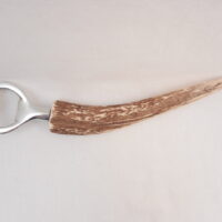 DSCN4061 Scottish Red Deer Antler Bottle Opener with Antler key ring, Scottish gift, antler gift