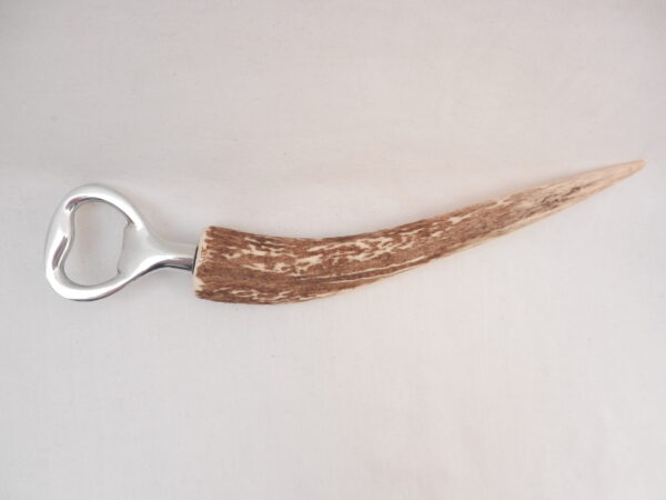 DSCN4061 Scottish Red Deer Antler Bottle Opener with Antler key ring, Scottish gift, antler gift