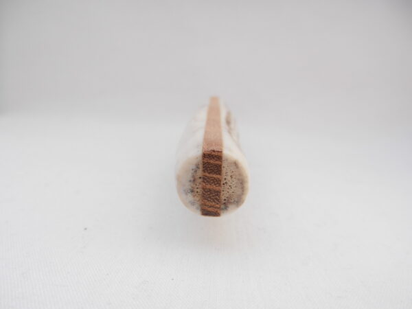 DSCN4120 Natural Sgian Dubh in Scottish Red Deer Antler with Wych Elm centre