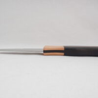 DSCN4149 African Ebony and Scottish Hawthorn Sgian Dubh - sharpened
