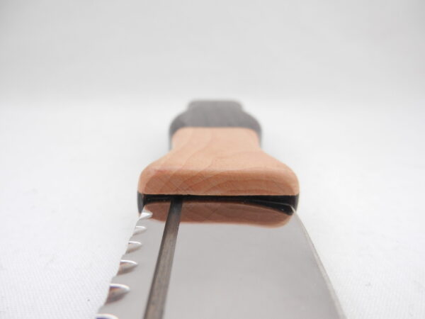 DSCN4152 African Ebony and Scottish Hawthorn Sgian Dubh - sharpened