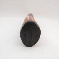 DSCN4192 Natural Blackthorn Damascus Sgian Brew with local Bog Oak and Brazilian Purpleheart centre